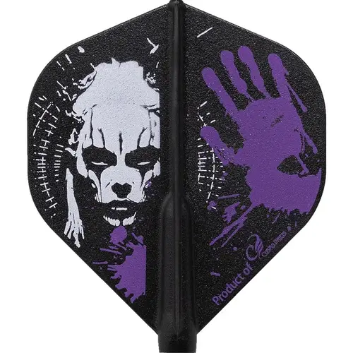 Cosmo Darts Cosmo Darts Fit Flight Evil Purple Standard Darts Flights