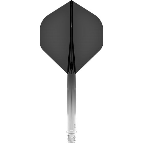 Mission Mission Force 90 Gradient Transparent Black NO2 Darts Flights