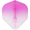 L-Style L-Style EZ L1 Standard 2-Tone Clear White Pink Darts Flights