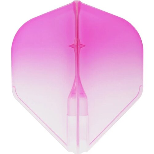 L-Style L-Style EZ L1 Standard 2-Tone Clear White Pink Darts Flights