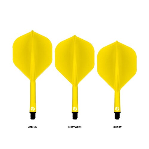 Shot Shot Flight Deck System Yellow NO2 Darts Flights