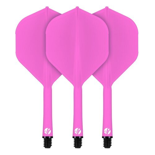 Shot Shot Flight Deck System Pink NO2 Darts Flights