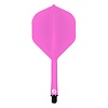 Shot Shot Flight Deck System Pink NO2 Darts Flights