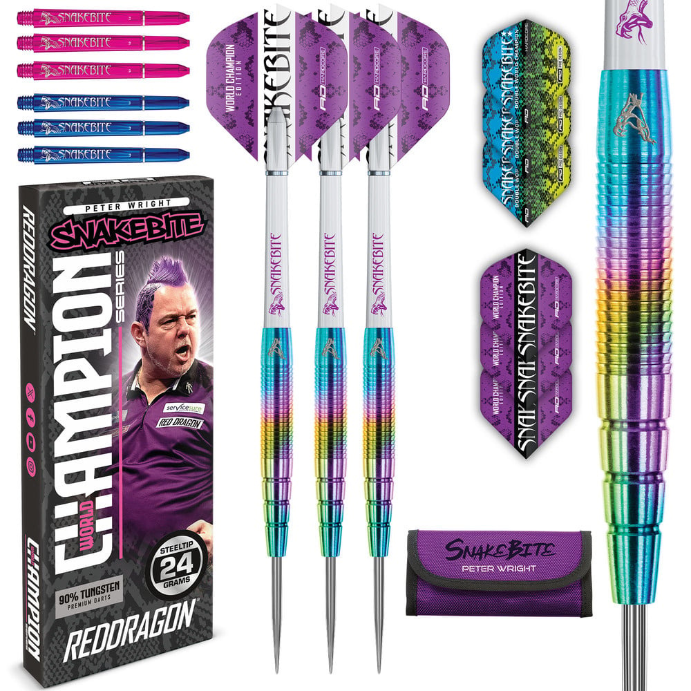 Peter Wright Snakebite Championship Darts Set Peter Wright