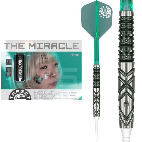 Target Japan Mikuru Suzuki The Miracle G6 90 Soft Tip Darts
