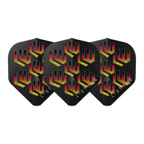 L-Style L-Style EZ L1 Lukas Wenig Black Darts Flights