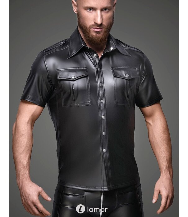 * NOIR handmade Stijlvol Heren shirt met voorzakken van Noir Handmade