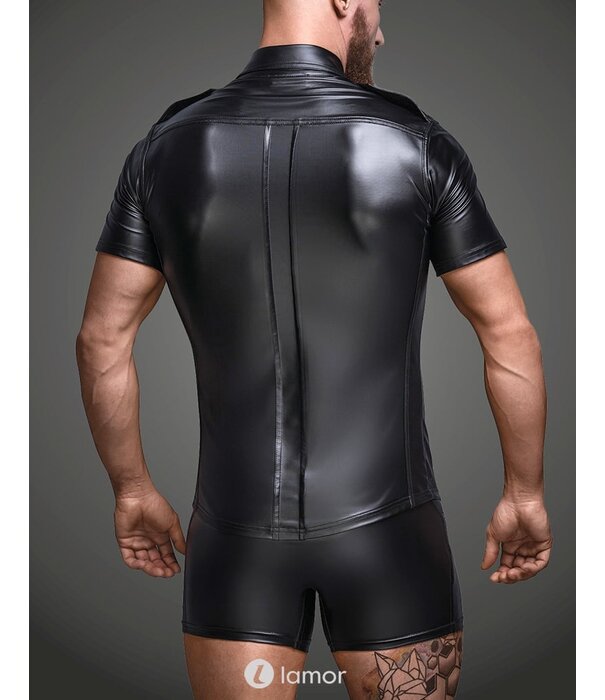 * NOIR handmade Stijlvol Heren shirt met voorzakken van Noir Handmade