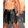 Eco leren heren gladiator rok met PVC delen van Noir Handmade