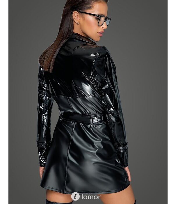 * NOIR handmade Zwarte trenchcoat van Noir handmade - MissBehaved Collection