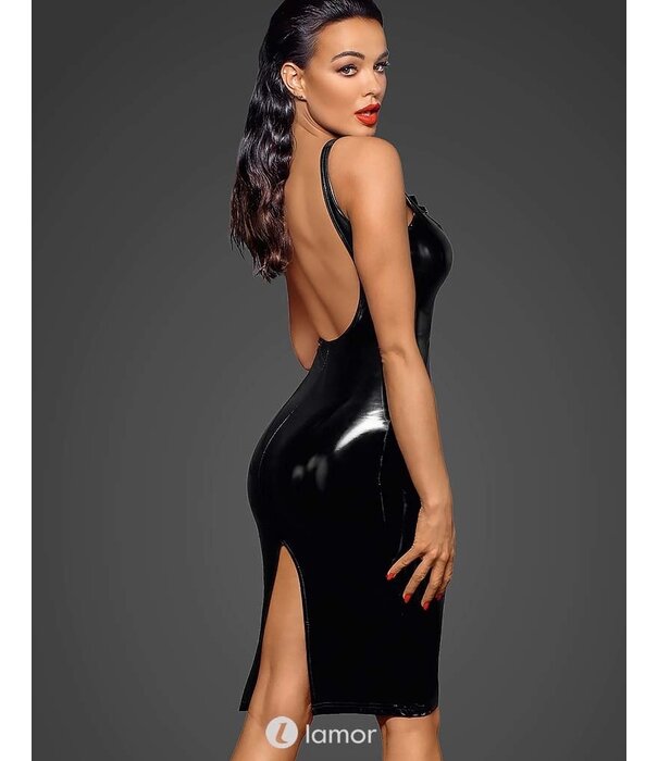 * NOIR handmade Lak jurk met ritsluiting van Noir Handmade Fucking Fabulous Collection