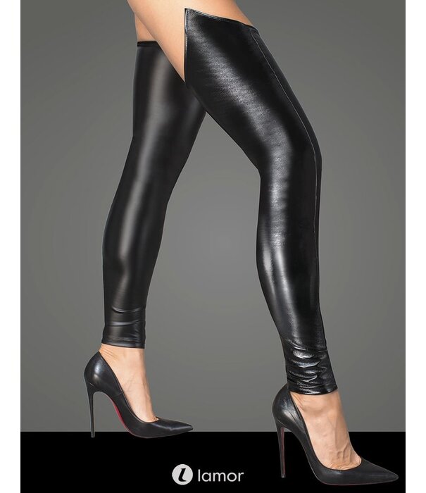 * NOIR handmade Kousen van powerwetlook en lakleder van Noir Handmade