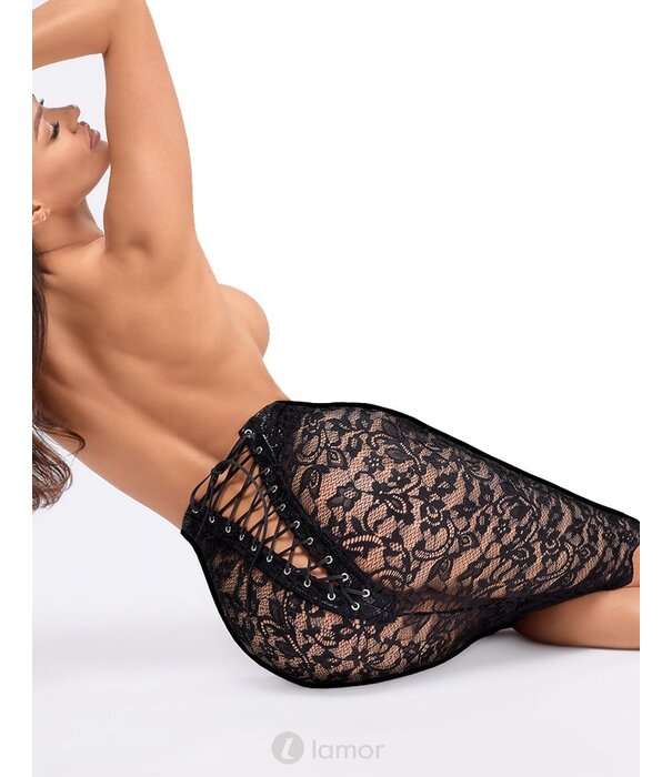 * NOIR handmade Half lange tule rok, F302 van Noir Handmade Libido