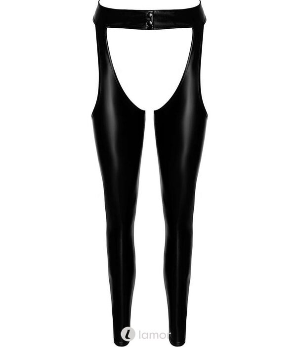 * NOIR handmade Wetlook Chaps met knoopjes  van Noir Handmade Collectie Projectfetish