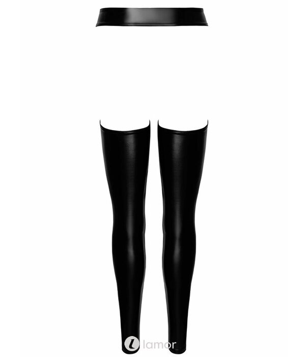 * NOIR handmade Wetlook Chaps met knoopjes  van Noir Handmade Collectie Projectfetish