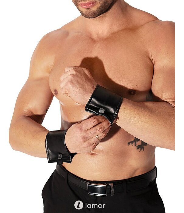 * NOIR handmade Heren Polsportemonnee Manchetten met verborgen ritssluiting van Noir Handmade Projectfetish