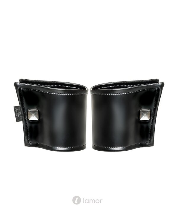 * NOIR handmade Heren Polsportemonnee Manchetten met verborgen ritssluiting van Noir Handmade Projectfetish