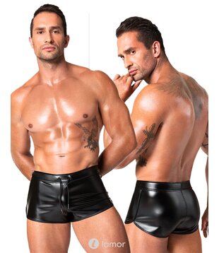 Wetlook Heren short met veter, H080