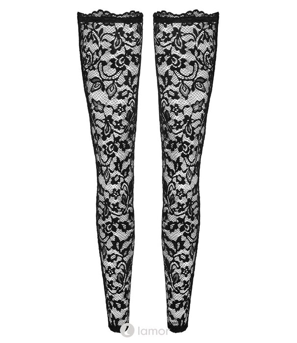 * NOIR handmade Kanten Kousen van Noir Handmade