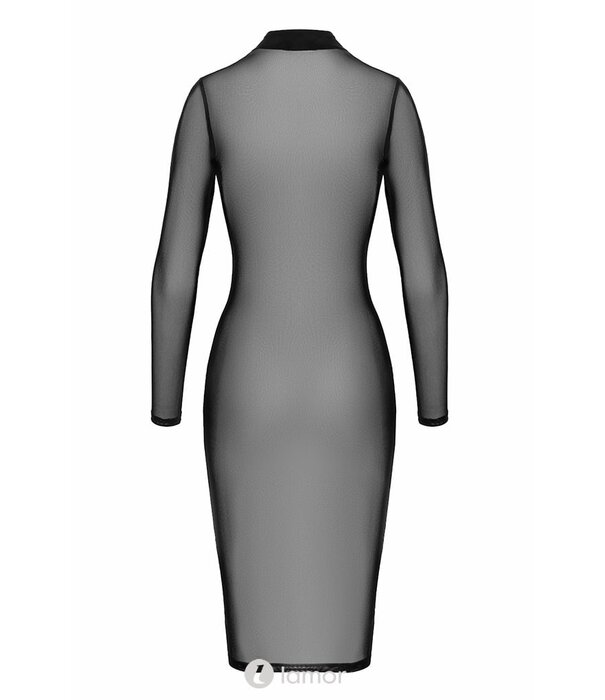 * NOIR handmade Halflange tule jurk Ecstasy van Noir Handmade  Orgia Collection