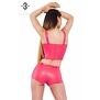 Eco Leren Hotpants met riempje