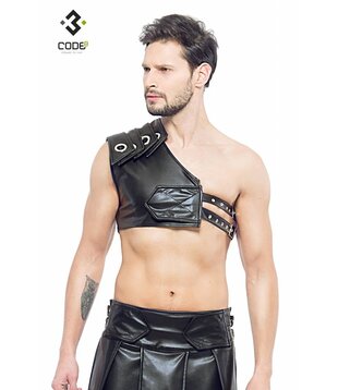 Gladiator Harnas met zwarte bies (XS/S )