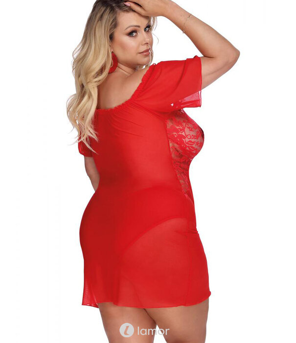 * ANAIS APPAREL Sexy Rode Chemise van Anais  Apparel