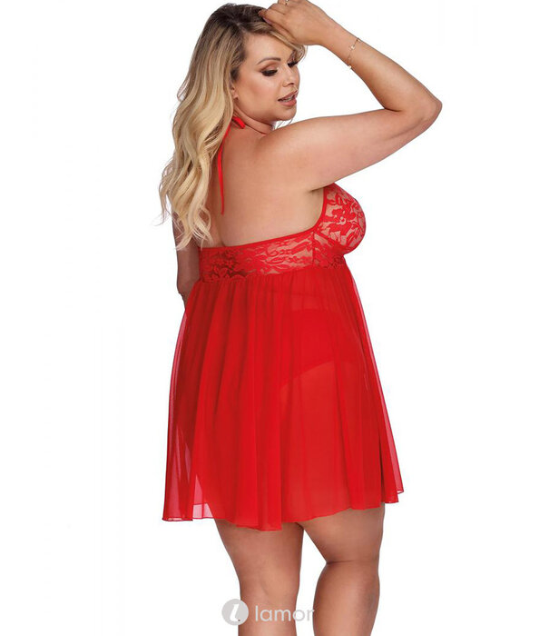 * ANAIS APPAREL Sexy Rode Chemise van Anais  Apparel