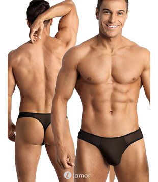 Zwarte heren String Eros