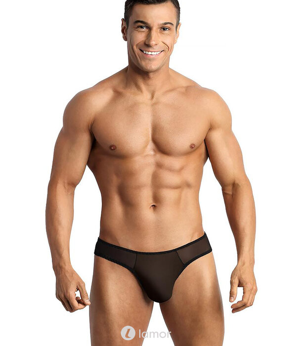 * ANAIS MEN Sexy zwarte heren String Eros van Anais men