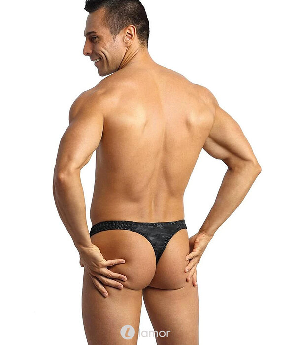 * ANAIS MEN Sexy zwarte heren String Electro van Anais men