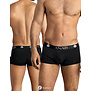 Sexy zwarte heren Boxer Petrols van Anais men