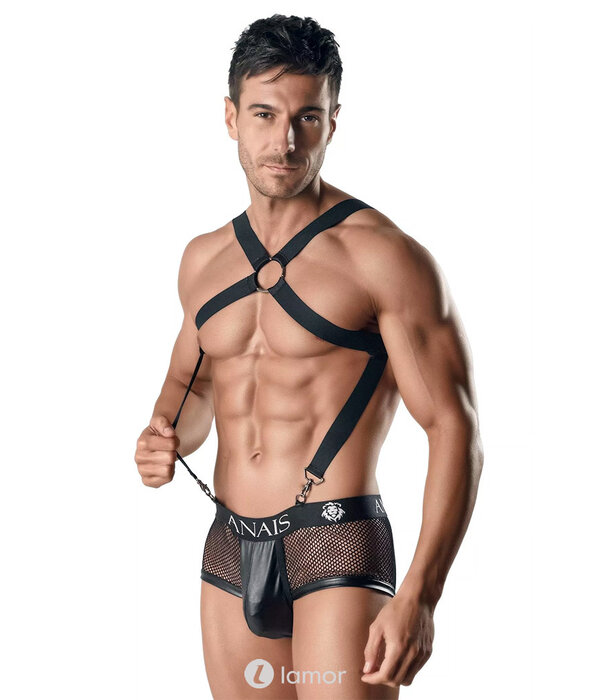 * ANAIS MEN Sexy heren Harnas van elastische banden & metalen elementen  van Anais Men
