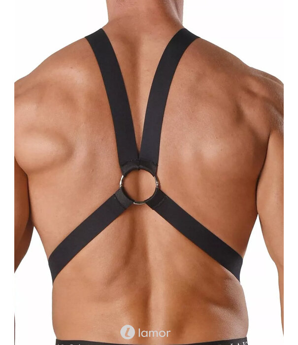 * ANAIS MEN Sexy heren Harnas van elastische banden & metalen elementen  van Anais Men