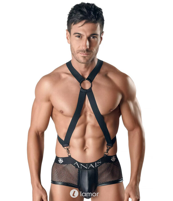 * ANAIS MEN Sexy heren Harnas van elastische banden & metalen elementen  van Anais Men