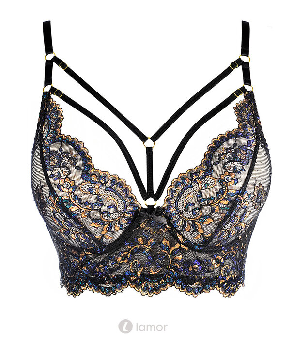 * AXAMI Sexy zwarte bustier Nimra