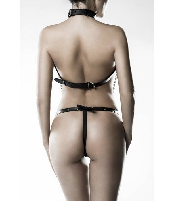 * GREY VELVET 3-delige kettingharnas met string van Grey Velvet