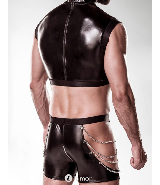 * GREY VELVET 2-delige lederlook Heren set -GVH20057 van het merk GreyVelvet