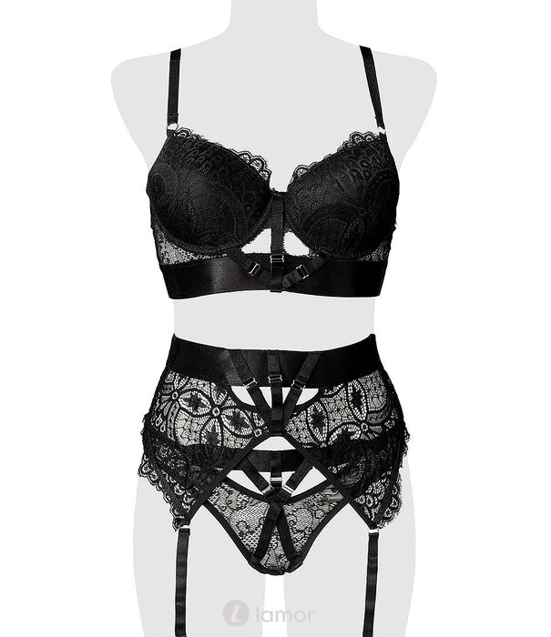 * GREY VELVET 3-delige lingerie set van Grey Velvet