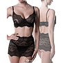 3-delige erotische lingerie set van Grey Velvet