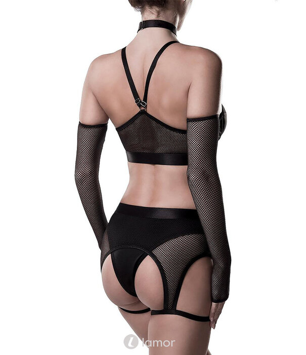 * GREY VELVET 5-delige erotische lingerie set van Grey Velvet