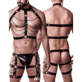 3-delige Heren harnas set -GVH20052 van het merk GreyVelvet