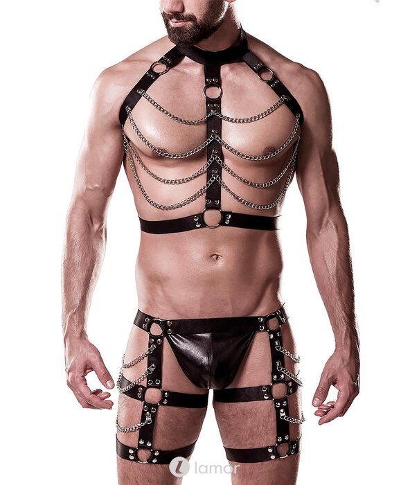 * GREY VELVET 3-delige Heren harnas set -GVH20052 van het merk GreyVelvet