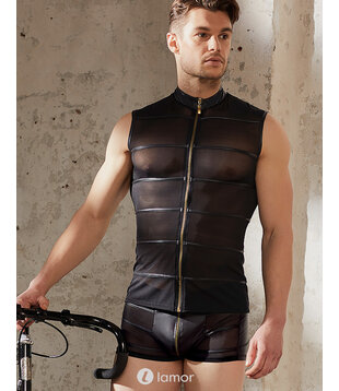 Heren shirt met ritssluiting, NK1087