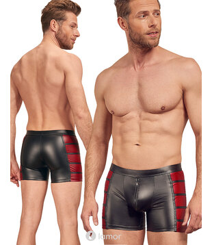 Tweekleurige mattlook Heren short, NK2885