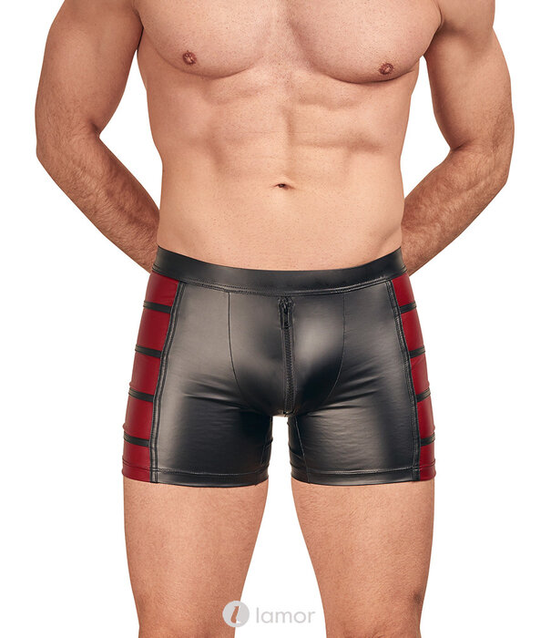 * NEK Tweekleurige mattlook Heren short met hoge taille van  N E K