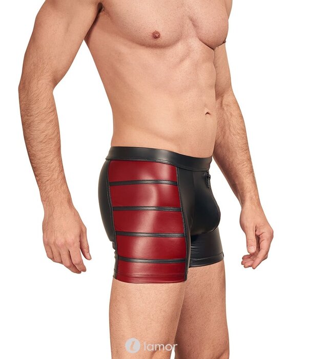 * NEK Tweekleurige mattlook Heren short met hoge taille van  N E K