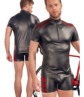 Shirt in tweekleurig mattlook, NK1542