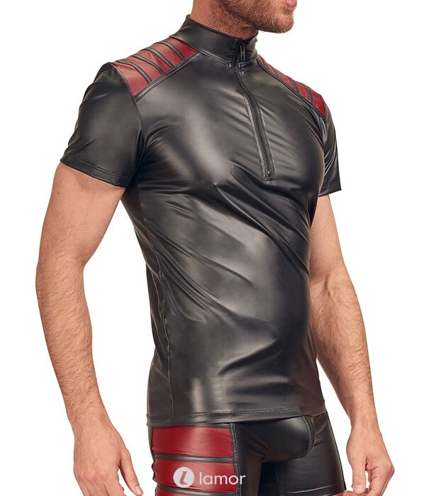 * NEK Shirt in tweekleurig mattlook van het merk N E K