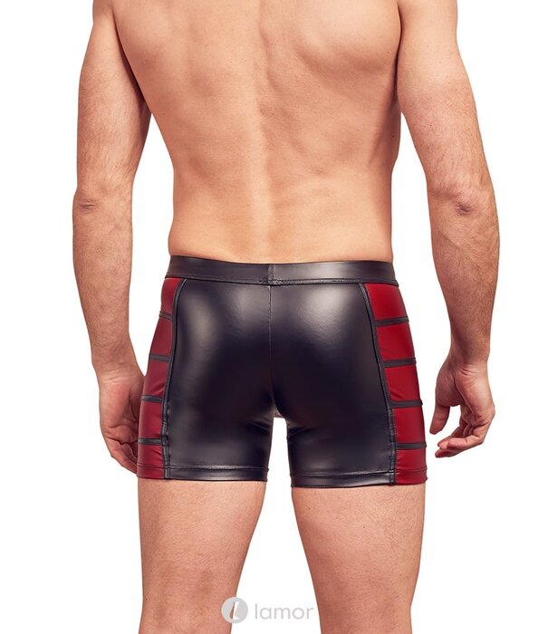 * NEK Tweekleurige mattlook Heren short met hoge taille van  N E K